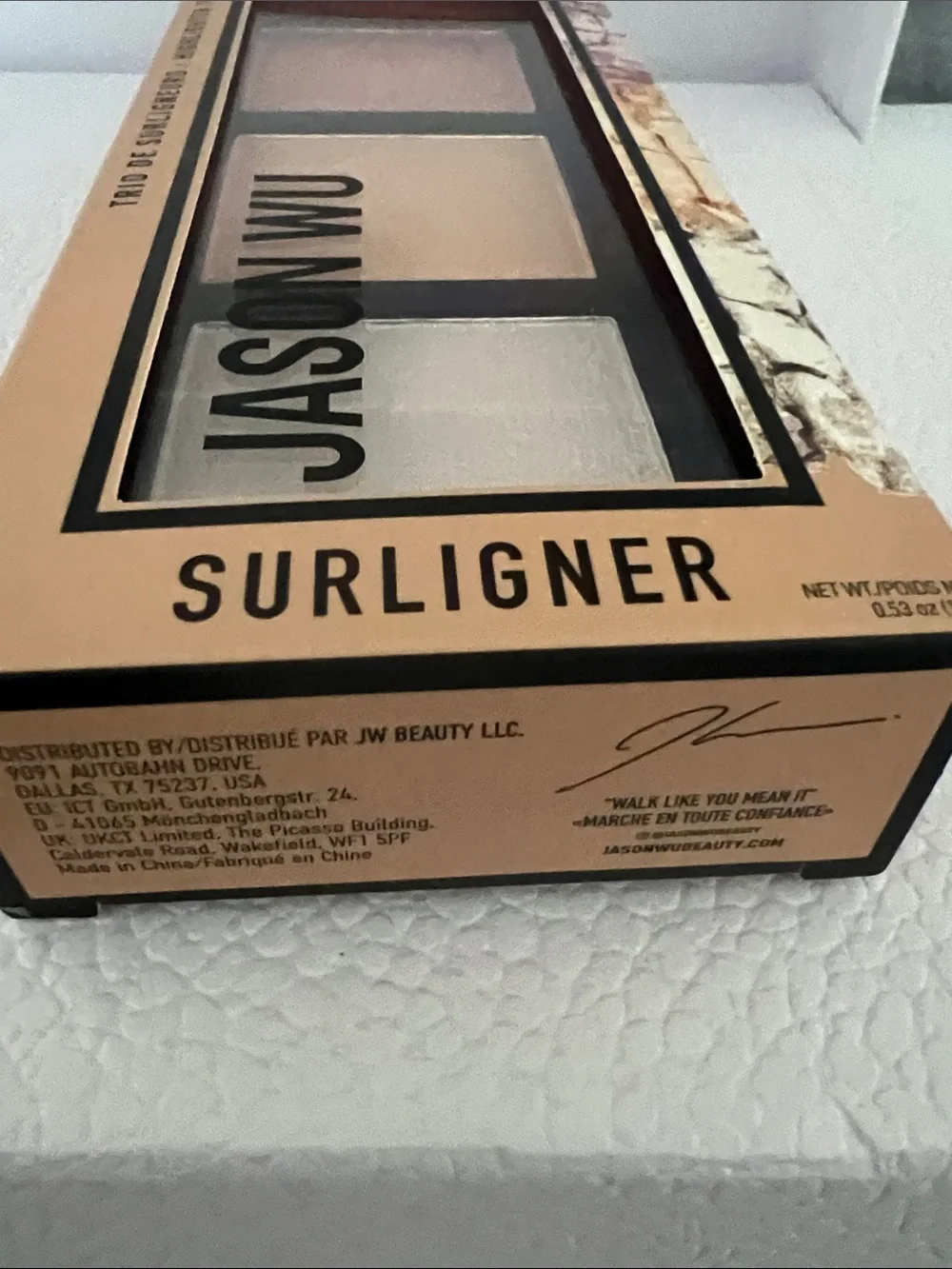 Jason Wu set of Blush Trio Palette and Highlighter Trio
